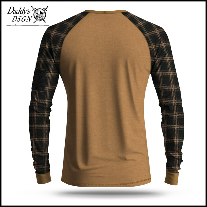 Combatshirt Krata Karmelowo - Brązowa