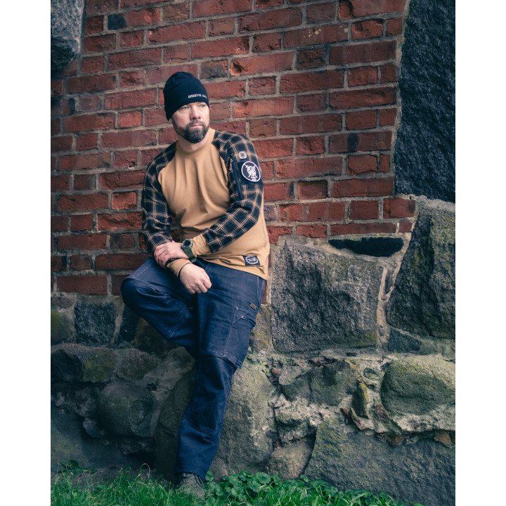 Combatshirt Krata Karmelowo - Brązowa