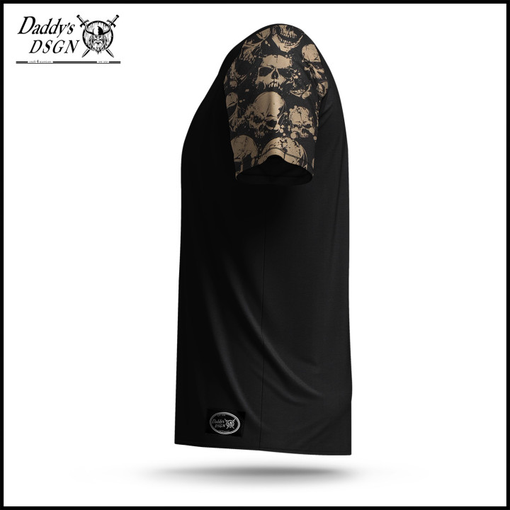 T-shirt Skull Brown