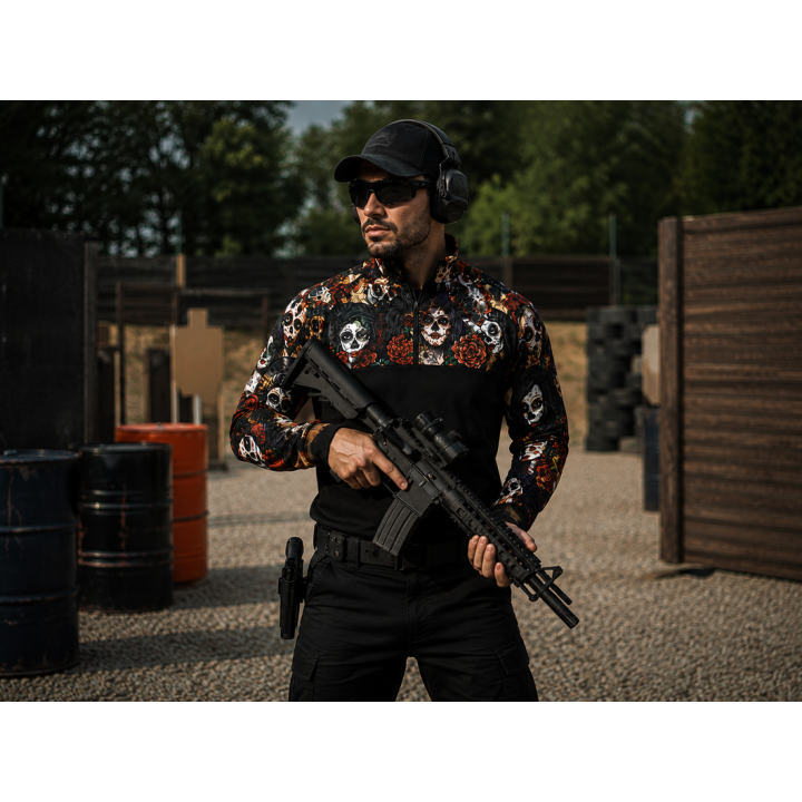 copy of copy of Combatshirt Krata granat SZYTA na miarę!