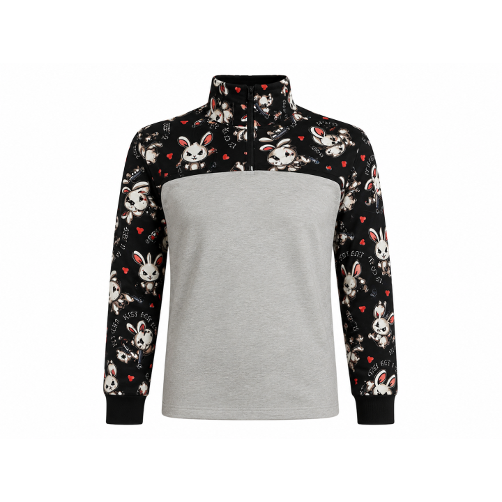 Bluza Kiss my bunny - SZYTA na miarę!