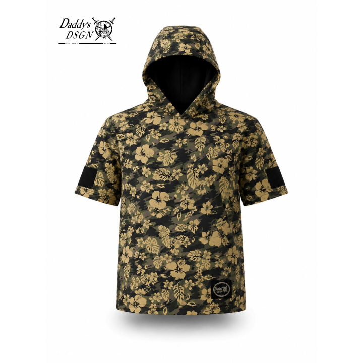 Bluza Camo Hibiskus - SZYTA na miarę!