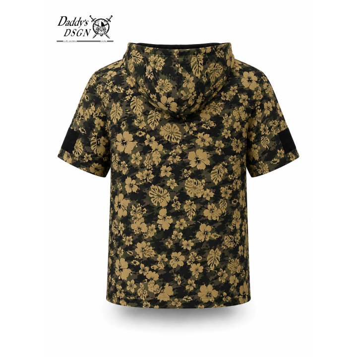 Bluza Camo Hibiskus - SZYTA na miarę!