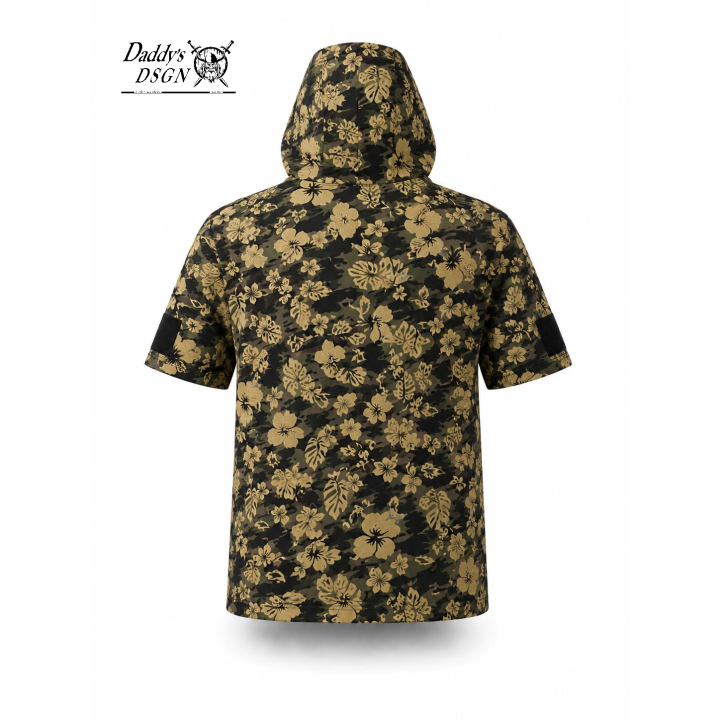Bluza Camo Hibiskus - SZYTA na miarę!