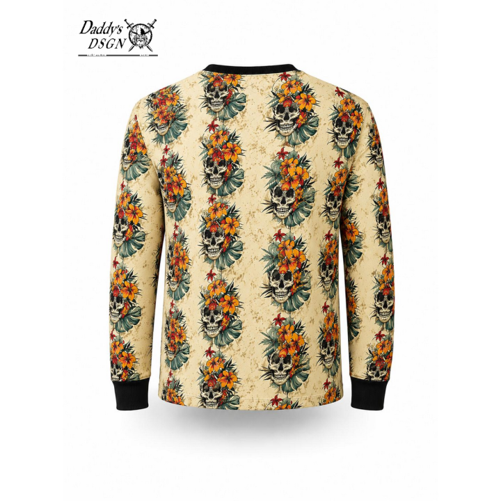 Longsleeve Skull Hawaii - SZYTA na miarę!